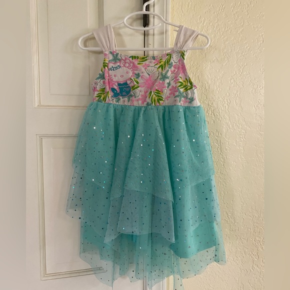 Set of 3 Toddler Play Dresses Tulle Skirt 4T - Picture 2 of 14